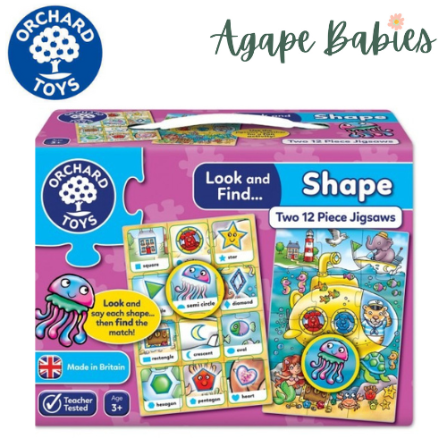 Orchard Toys Look and Find Jigsaw – Shape