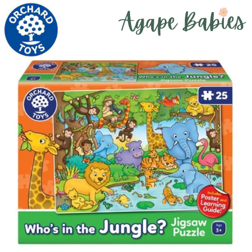 Orchard Toys Who's In The Jungle? 25-Piece Jigsaw Puzzle