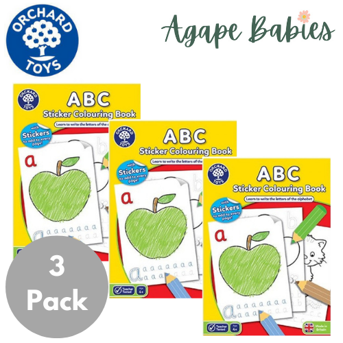 [3-Pack] Orchard Toys ABC Colouring Book