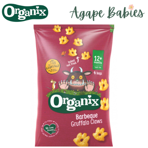 Organix Barbeque Gruffalo Claws, 4 x 15 g. Exp-02/24