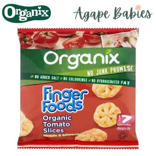 Organix Finger Foods Organic Tomato Slices, 20 g. Exp: 06/24