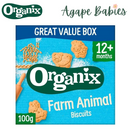 Organix Goodies Organic Animal Shaped Biscuits, 100 G. Exp- 06/26