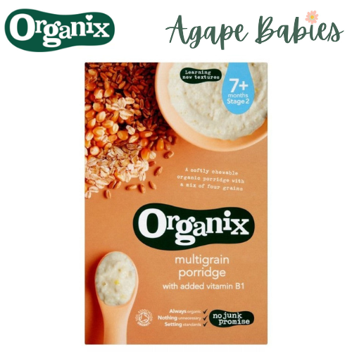 Organix Organic Cereal - Multigrain Porridge, 200 g. Exp: 06/21