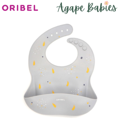 Oribel Cocoon Z Serveware - Bib - Grey