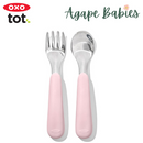 OXO Tot Fork & Spoon Set - Blossom