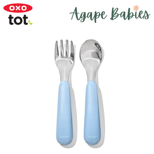 OXO Tot Fork & Spoon Set - Dusk