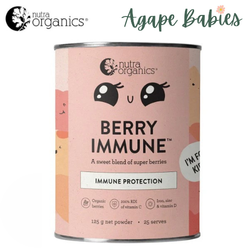 Nutra Organics Berry Immune 125g