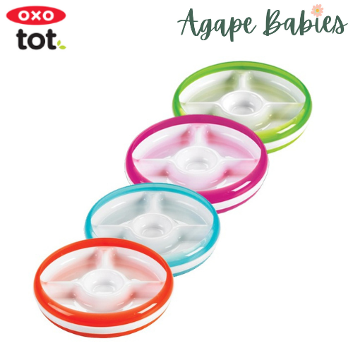 OXO Tot Divided Plate - 4 Colors