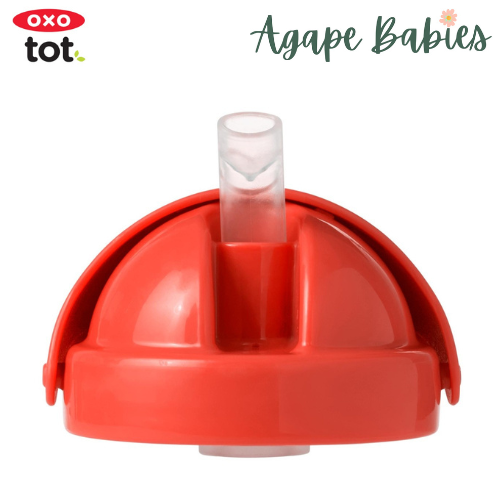 OXO TOT Grow Cup Straw Cup Lid - Orange