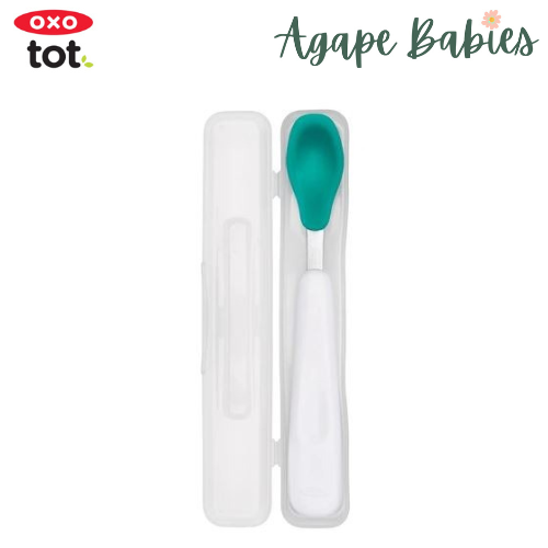 OXO Tot On-The-Go Feeding Spoon - Teal