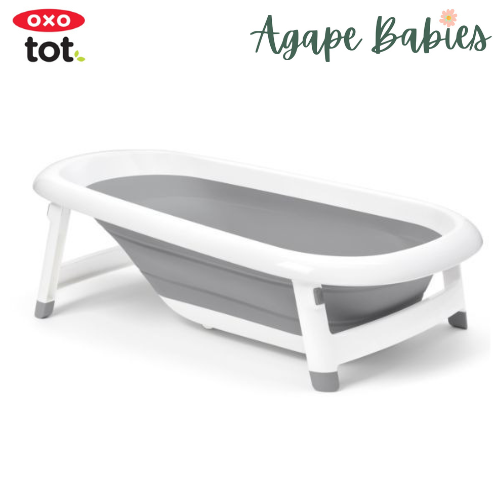 OXO Tot Splash & Store Bath - White/Grey