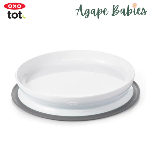 OXO Tot Stick & Stay Suction Plate - Grey