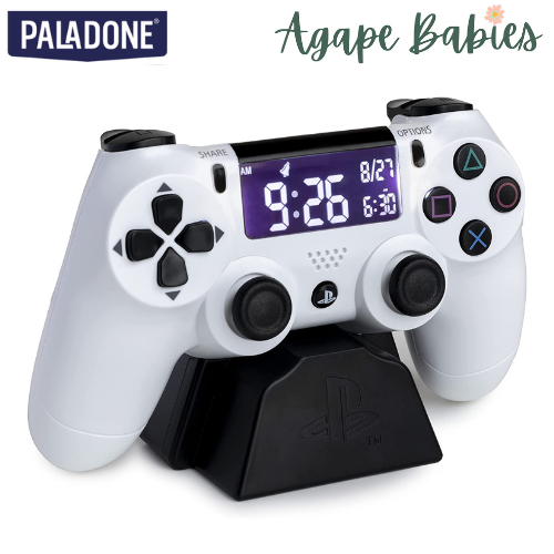 Paladone Playstation Controller White Alarm Clock