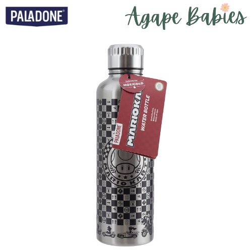 Paladone Mario Kart Metal Water Bottle (2021 New Collection)