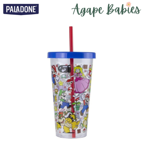 Paladone Super Mario Plastic Cup and Straw