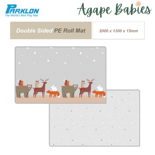 Parklon Double Sided PE Roll Mat Midnight Friends Terrazzo  Size: 2000x1300x15mm