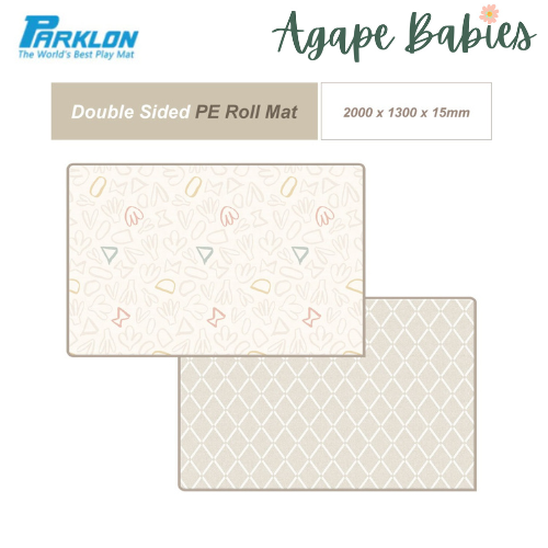 Parklon Double Sided PE Roll Mat Crayon Evernin Size: 2000 x 1300 x 15mm