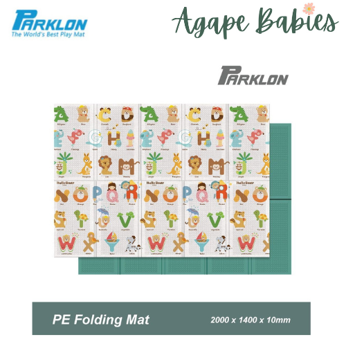 Parklon PE Folding Mat HB Alphabet Size: 2000 x 1400 x 10mm