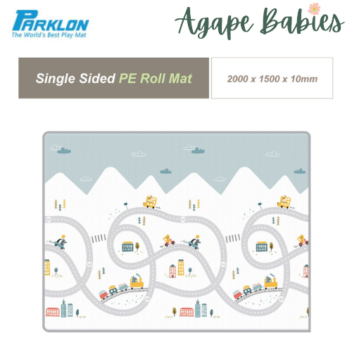 Parklon Single Sided PE Roll Mat Happy Travel  Size: 2000 x 1500 x 10mm