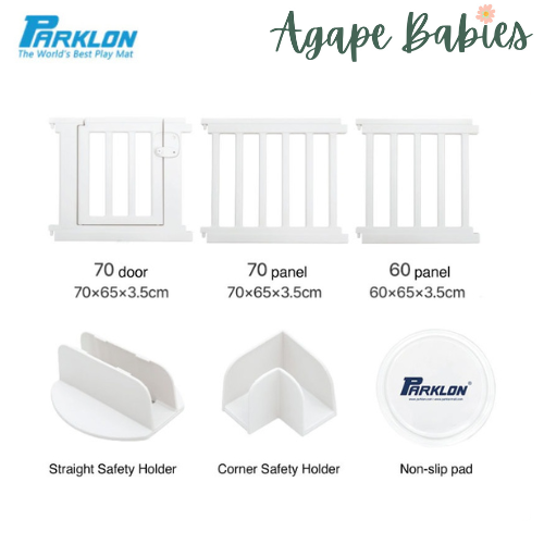 [1 Yr Local Warranty] Parklon Baby Room Cream Ivory (M) Size: 1900 x 1300 mm