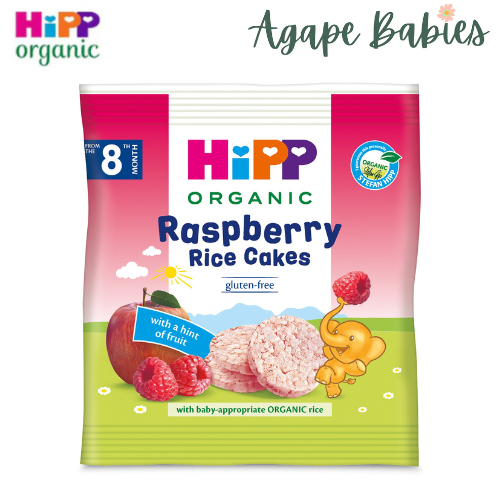 Hipp Organic Raspberry Rice Cake 30G Exp: 10/25