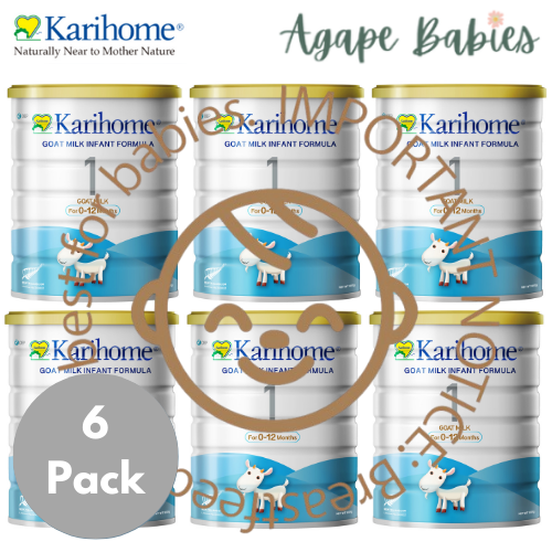 [6-Pack] Karihome Goat Milk Infant Formula 900g (0 - 12m) NEW Exp: 03/26