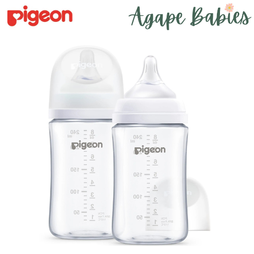 Pigeon Softouch Bpp Nursing Bottle T-Ester Twin Pack Logo - 240ml