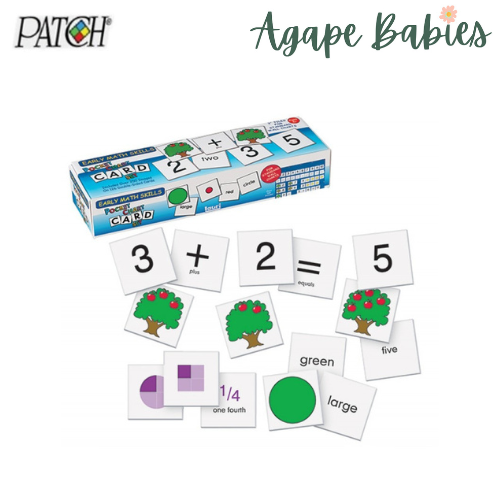 Patch Pocket Chart Cards - Early Math Skills