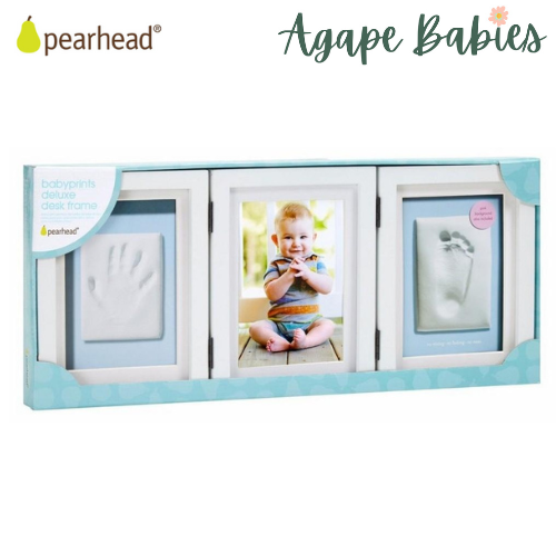 Pearhead Babyprints Deluxe Desktop Frame - White