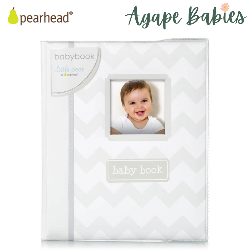 Pearhead Little Pear Chevron Baby Book