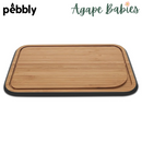 Pebbly Cutting Board (S) - Black Rim