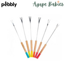 Pebbly Fondue Sticks (6pcs)