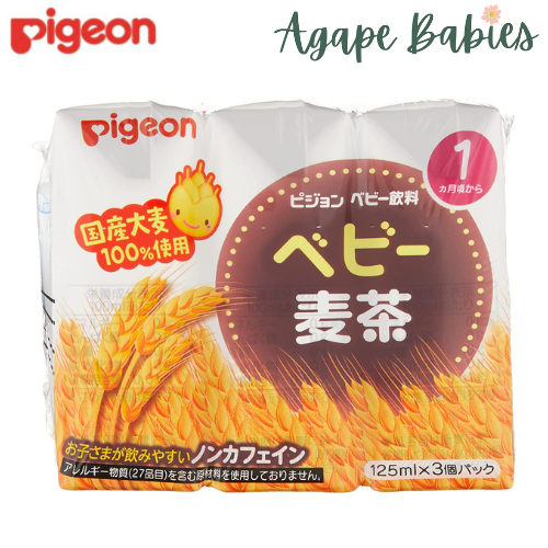 Pigeon Baby Barley Tea 125ML X 3 Exp: 07/25