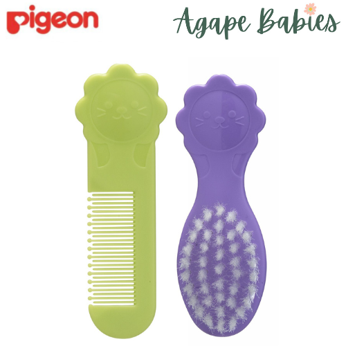 Pigeon Baby Comb And Hairbrush