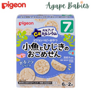 Pigeon Baby Snack - Rice Crackers With Small Fish And Seaweed Exp: 04/26