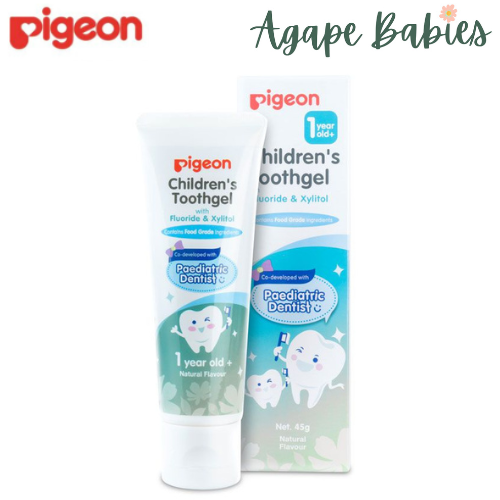 Pigeon Children's Tooth Gel 45gm - Natural