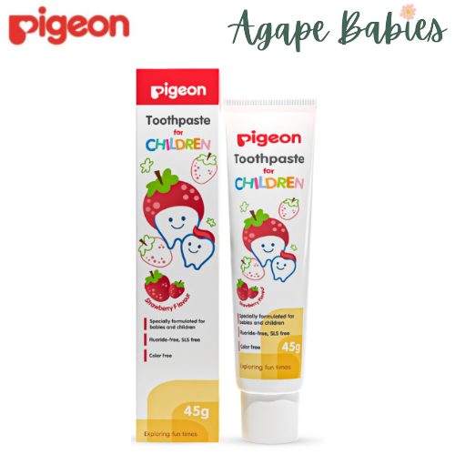 Pigeon Children's Tooth Gel 45gm - Strawberry