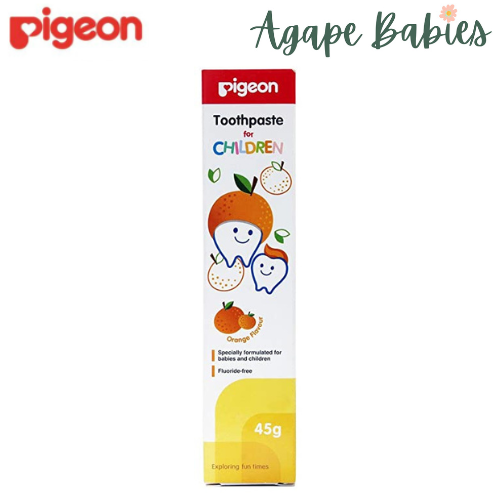 Pigeon Childrens Toothpaste 45gm - Orange