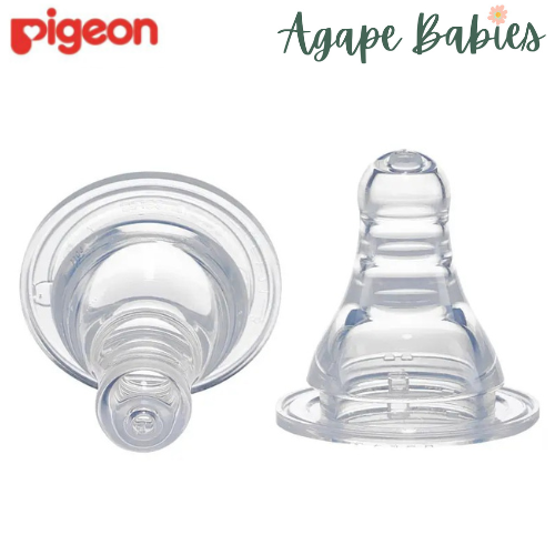 Pigeon Flexible Peristaltic Nipple Blister Pack 2Pcs/Set (M)