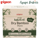 Pigeon Natural Botanical Dry Bamboo Wipes 70 Sheets