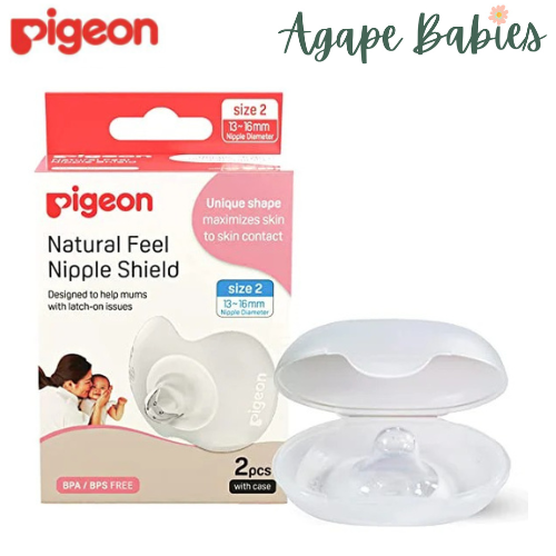 Pigeon Natural Feel Nipple Shield (13-16 mm) - Size 2 (M)