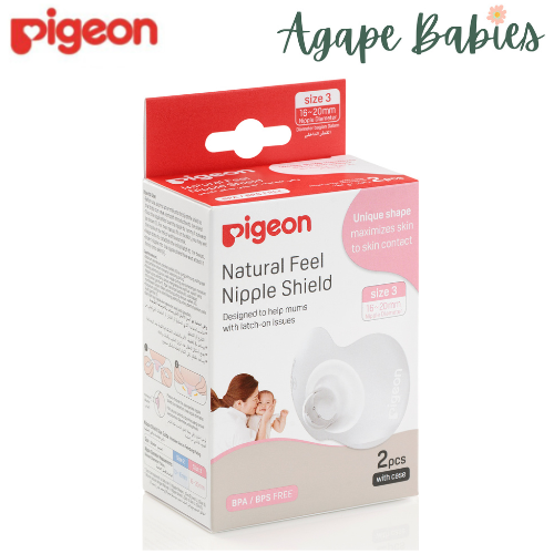 Pigeon Natural Feel Nipple Shield (16-20 mm) - Size 3 (L)