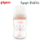 Pigeon Softouch 3 Nursing Wide Neck Bottle T-ester 200ml - Dewdrop