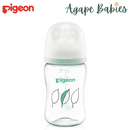 Pigeon Softouch 3 Nursing Wide Neck Bottle T-ester 200ml - Leaf