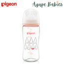Pigeon Softouch 3 Nursing Wide Neck Bottle T-ester 300ml - Dewdrop