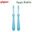 [Pack of 2 Pcs] Pigeon Training Toothbrush Lesson 4 - Blue (Made In Japan)