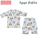 Puco Jacquard Pyjamas Set Rainbow Owl - 6 Sizes!
