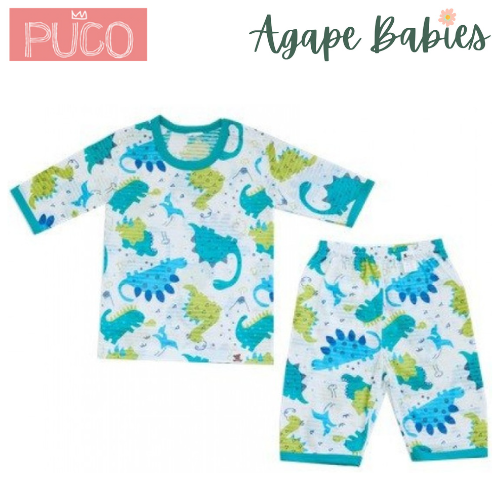 Puco Jacquard Pyjamas Set TongTong Dino - 6 Sizes!