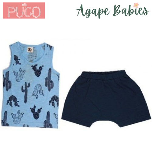 Puco Premium Sleeveless Set Cactus Blue - 4 Sizes!