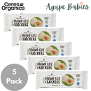 [5 Pack] Ceres Organics Brown Rice Crackers Green Tea & Seaweed - 115g Exp:11/25